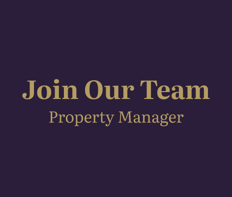 Property Manager – Residential Letting