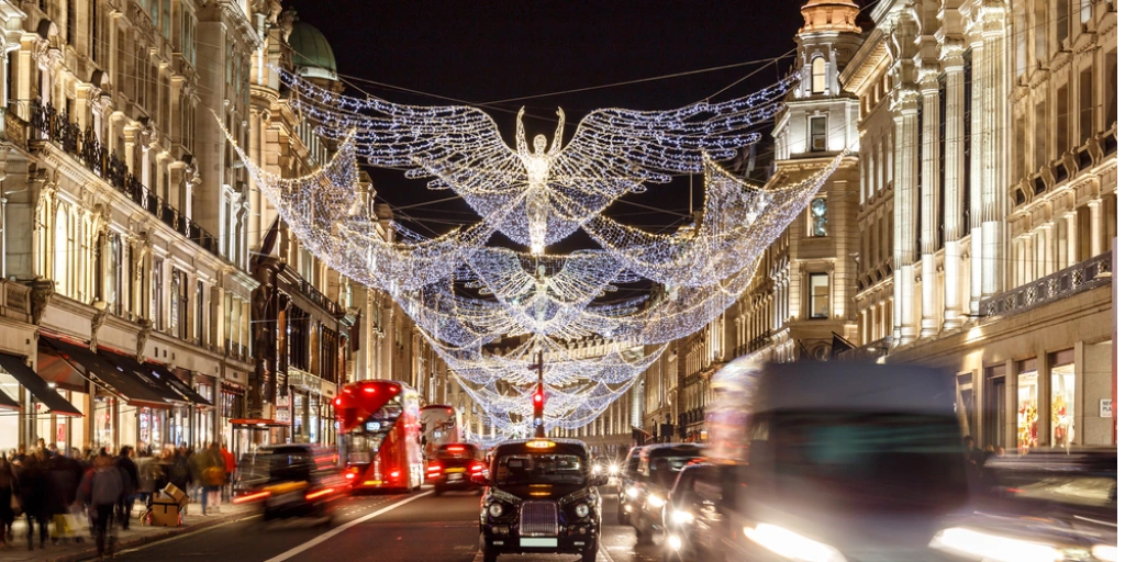 london festive lights